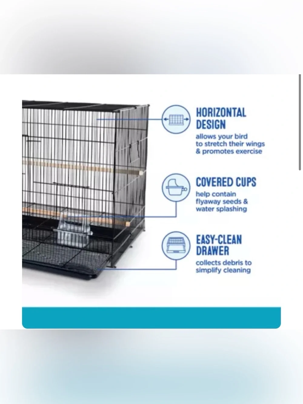 All Living Things® Flight Bird Cage
